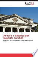 Acceso a la Educaci N Superior en Chile