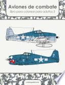 Aviones de combate libro para colorear para adultos 3