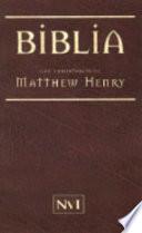 Biblia con Comentarios de Matthew Henry