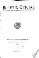 Boletín oficial - Ministerio de Hacienda y Crédito Público