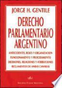 Derecho parlamentario argentino