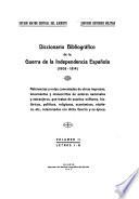 Diccionario bibliográfico de la guerra de la independencia española (1808-1814): Letras I-O