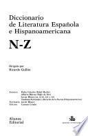 Diccionario de literatura española e hispanoamericana