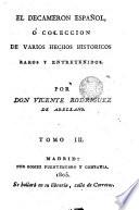 El Decámeron español ó Colección de varios hechos históricos, raros y entretenidos, 3