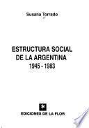 Estructura social de la Argentina, 1945-1983