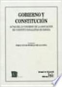 Gobierno y constitución