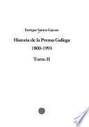 Historia de la prensa gallega, 1800-1986