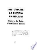 Historia del saber y la ciencia en Bolivia