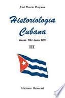 Historiología cubana: Desde 1944 hasta 1959