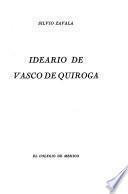 Ideario de Vasco de Quiroga