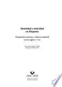 Identidad y etnicidad en Hispania