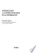 Introducción a la estructura real de la información