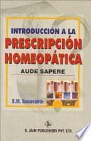 Introducción a la Prescripción Homeopática