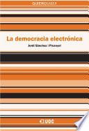 La democracia electrónica