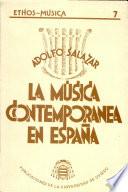 La música contemporánea en España