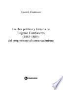 La obra política y literaria de Eugenio Cambaceres (1843-1889)