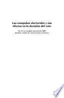 Las campañas electorales y sus efectos en la decisión del voto: La campaña electoral de 2000: partidos, medios de comunicación y electores