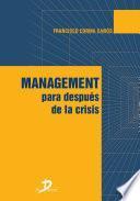 Management para después de la crisis