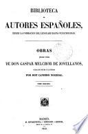 Obras publicadas e inéditas de Gaspar Melchor de Jovellanos, 2