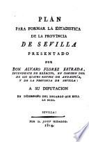 Plan para formar la estadística de la Provincia de Sevilla