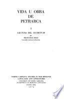 Vida U Obra de Petrarca: Lectura del Secretum